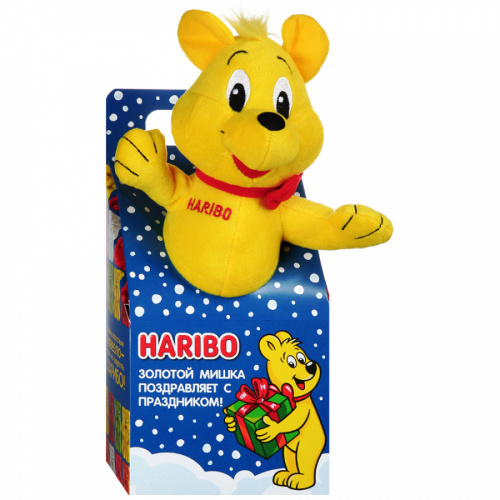 Набор новогодний Haribo Золотой Мишка жевательный мармелад 0,14кг