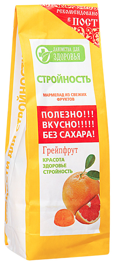 Мармелад Лакомства для здоровья желейный Грейпфрут 170г