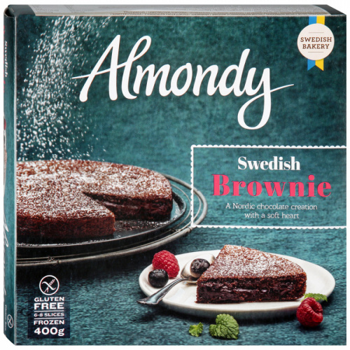 Торт Almondy Шведский Брауни замороженный 0,4кг