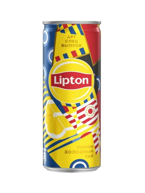 Lipton холодный чай Лимон 250 мл ЖБ