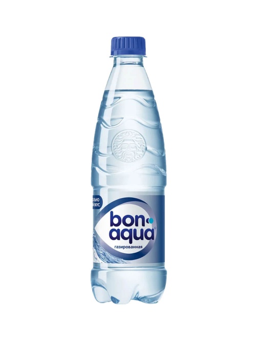 Бонаква Bonaqua газированная вода минеральная 500 мл ПЭТ