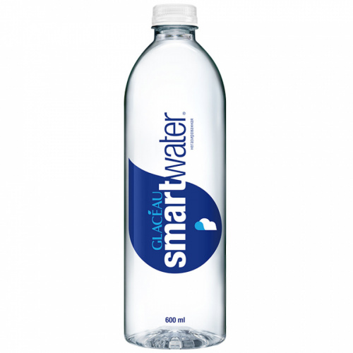 Вода Smartwater питьевая негазированная кондиционированная, 0,6л