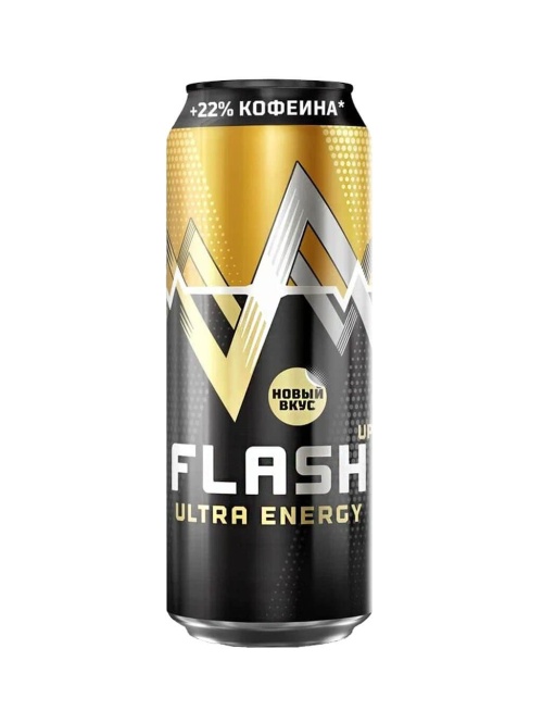 Flash Up Energy Флэш Ультра энергетический напиток безалкогольный 450 мл ЖБ