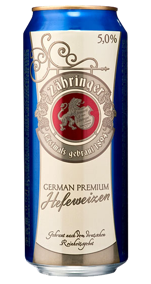 Пиво ZAHRINGER Hefeweizen (Царингер Хефевайзен)
