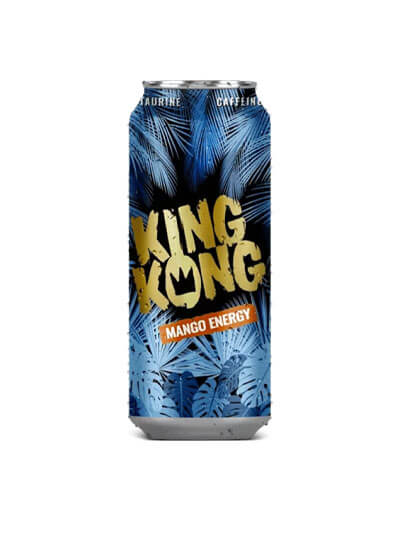 Напиток энергетический Кинг Конг Манго синий 500 мл ЖБ