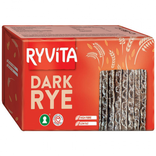 "Хлебцы Ryvita ржаные из цельного зерна ""Dark Rye"", 250г"