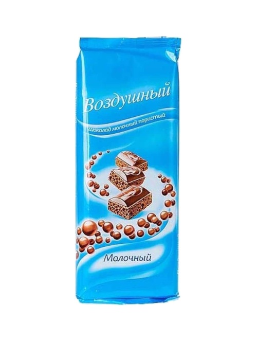 Воздушный Пористый молочный шоколад 85 гр