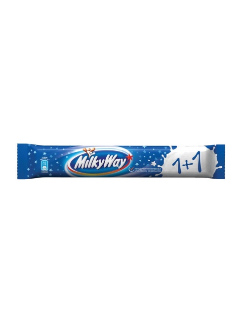 Батончик Milky Way шоколадный 1+1 52 г