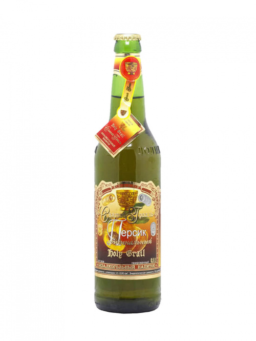 Лимонад "Святой грааль" персик 0.5л стекло (1х12х80)
