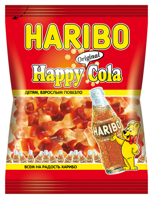 Жевательный мармелад Haribo Happy Cola 140г