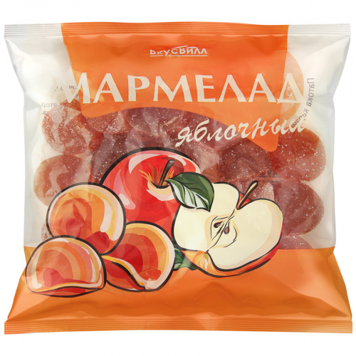 Мармелад ВкусВилл Яблочный 0,25кг