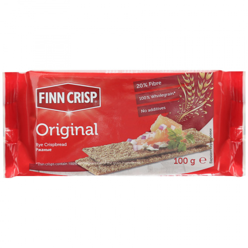 Сухарики Finn Crisp Original ржаные 100г