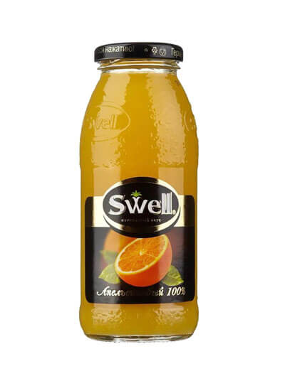 Сок SWELL апельсин 250 мл стекло