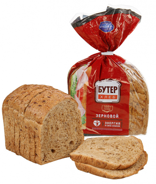 Хлеб Бутерхлеб зерновой нарезанный, 200г
