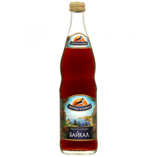 Напиток из Черноголовки Байкал безалкогольный сильногазированный, 0,5л