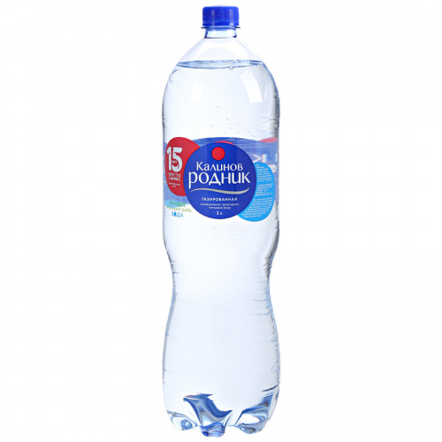 Вода Калинов родник минеральная питьевая газированная, 2л