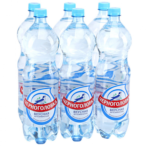 Вода Черноголовская негазированная 1,5л*6шт