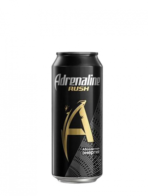 Напиток энергетический Adrenalin Rush 0,5л ж/б (1х12х171)