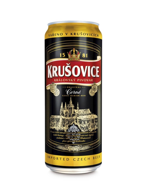 Пиво Крушовице Krusovice темное 430 мл ЖБ