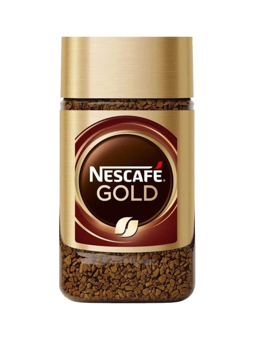 Nescafe Gold кофе растворимый 74,5 гр стекло