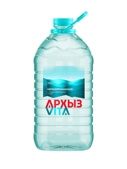 Вода горная Архыз Vita природная питьевая негазированная 5 л ПЭТ