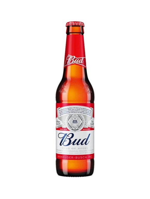 Пиво Бад Bud светлое 440 мл стекло