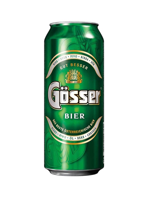 Пиво Гёссер Gosser светлое 450 мл ЖБ