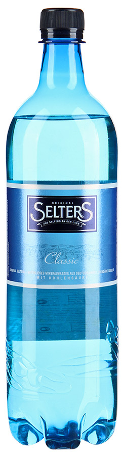 Вода Selters Classic минеральная питьевая лечебно-столовая газированная, 1л