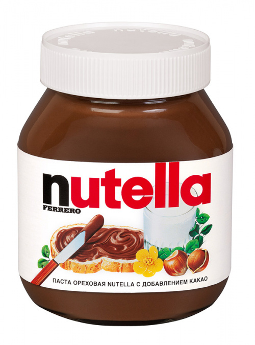 Паста Nutella ореховая с добавлением какао, 630г