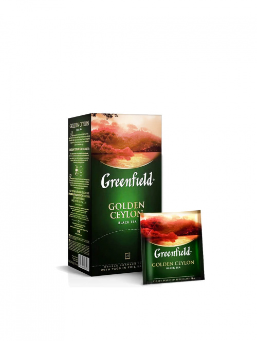 Чай черный Greenfield Голден Цейлон 25 пакетов (1х10)