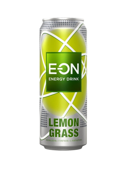 E-ON Лемонграсс энергетический напиток Lemon Grass 450 мл ЖБ