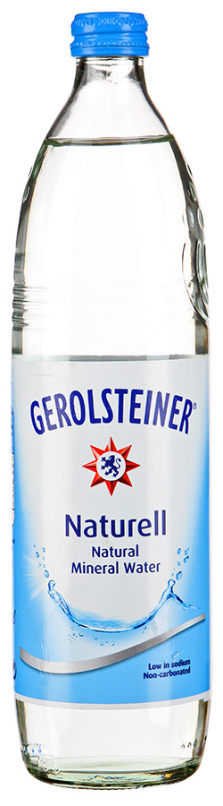 Вода Gerolsteiner Natural Минеральная негазированная, 0,75л