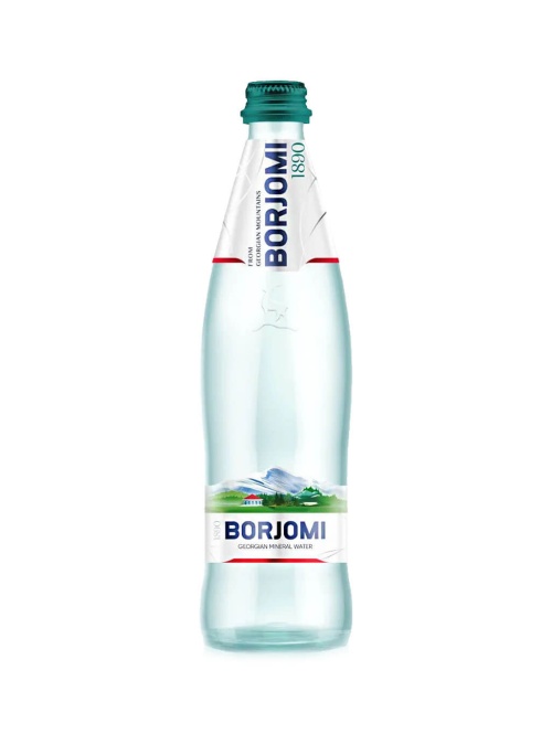 Боржоми Borjomi вода минеральная 500 мл стекло