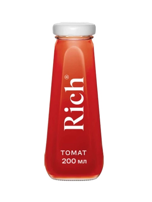 Сок Рич Rich томатный 200 мл стекло