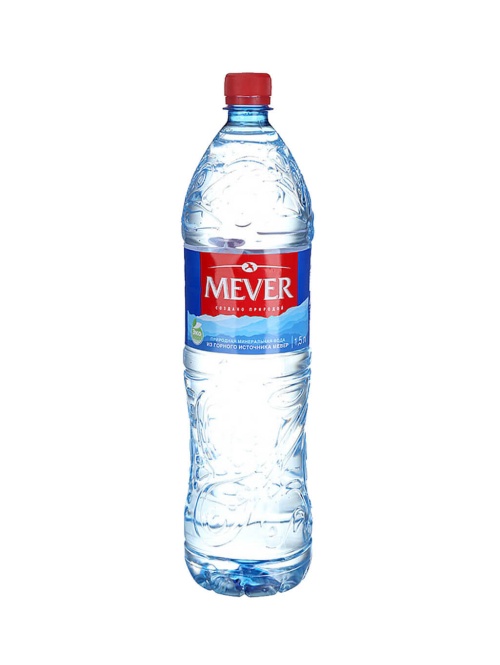Мевер Mever вода без газа природная минеральная столовая 1,5 л ПЭТ