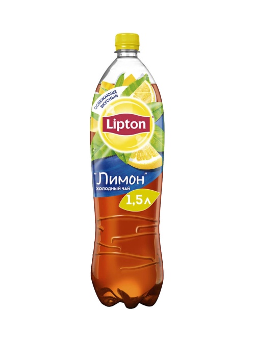 Липтон Лимон Чай холодный 1,5 л ПЭТ