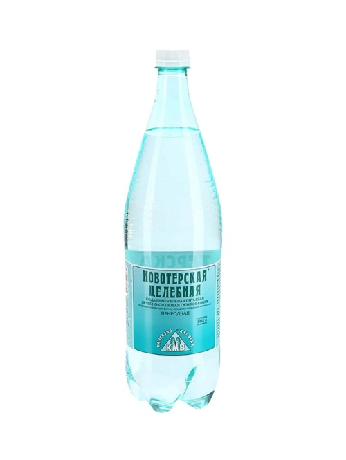 Вода Новотерская целебная минеральная питьевая негазированная 0,5 л ПЭТ