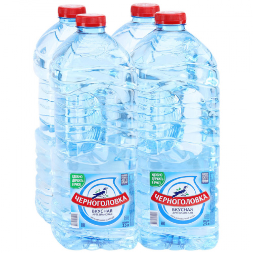 Вода питьевая Черноголовская 2,5л*4шт