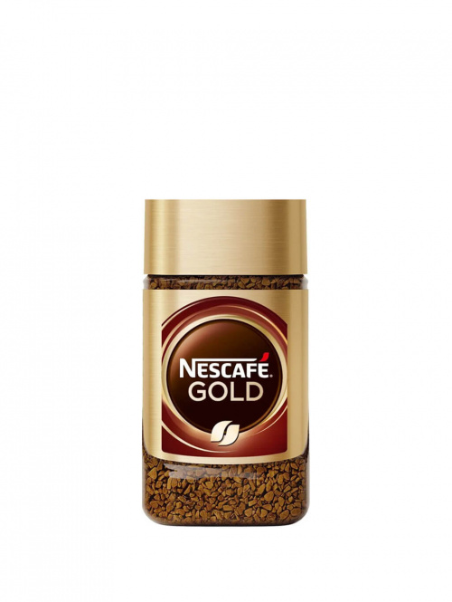 Кофе растворимый Nescafe Gold стеклянная банка 47,5г (1х12)